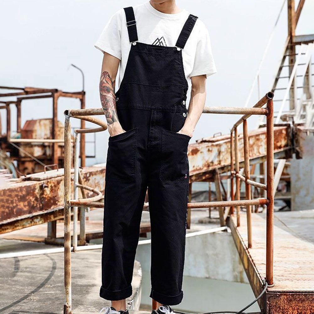 Salopette de travail multi-poches pantalon cargo