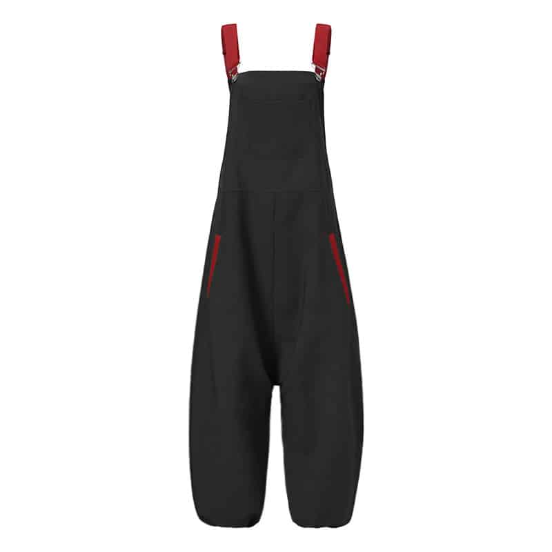 Salopette sarouel bicolore pour femme 8 Salopette sarouel bicolore pour femme