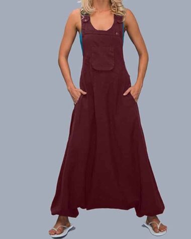 Salopette sarouel extra-large pour femme