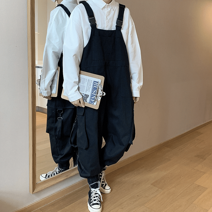 Salopette sarouel multi-poches pour homme 6 Salopette sarouel multi-poches pour homme