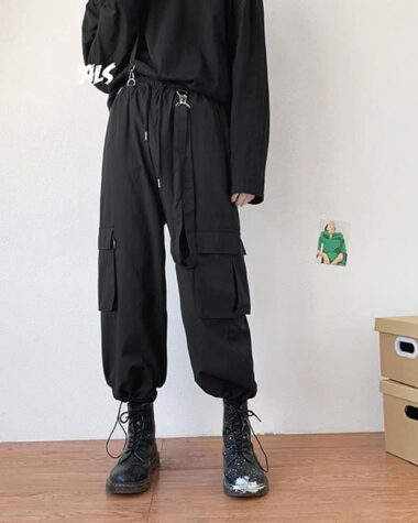 Salopette sarouel pantalon cargo pour homme