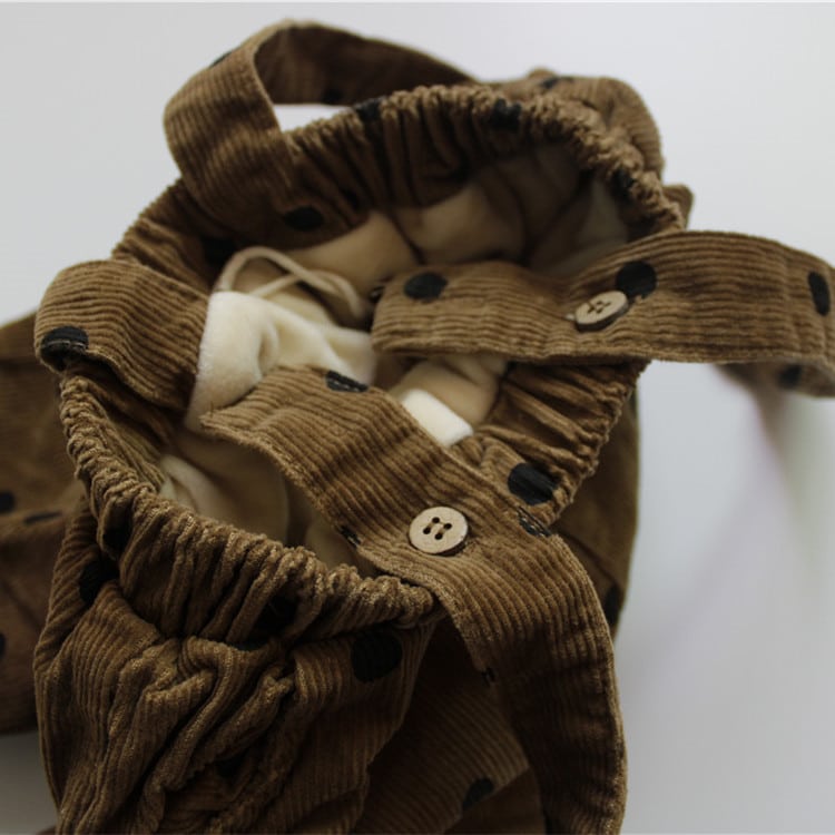 Salopette velours côtelé enfant 2 Salopette velours côtelé enfant