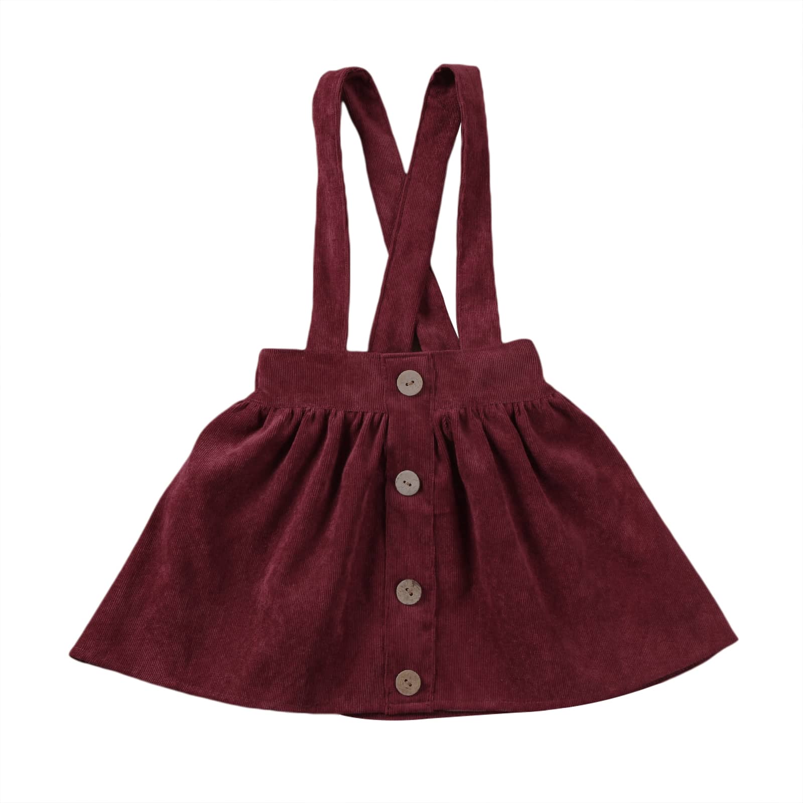 Robe salopette à volants rose bébé fille | La Halle
