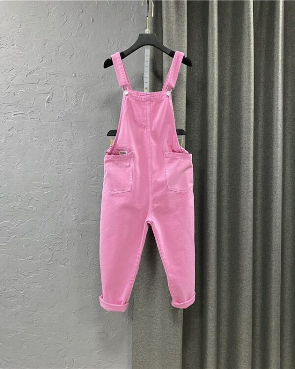 Salopette Rose Bébé PRENATAL Taille 77/83 (80) - Occasion Très Bon état - Modèle TOP BS1115