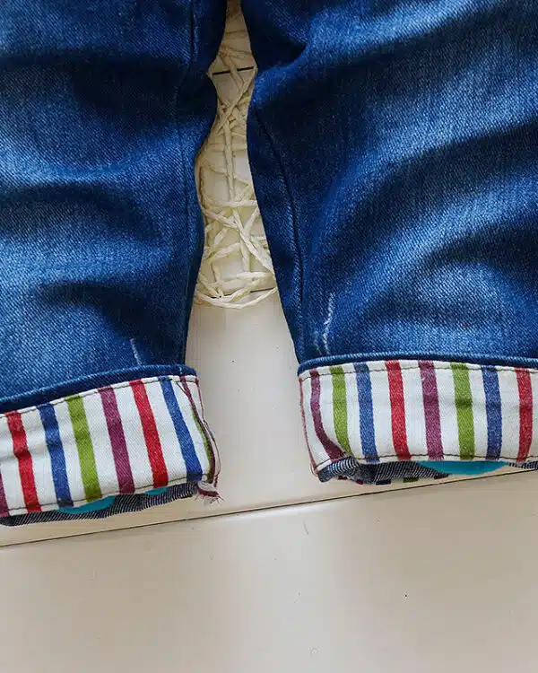 Salopette en jean pour bébé garçon
