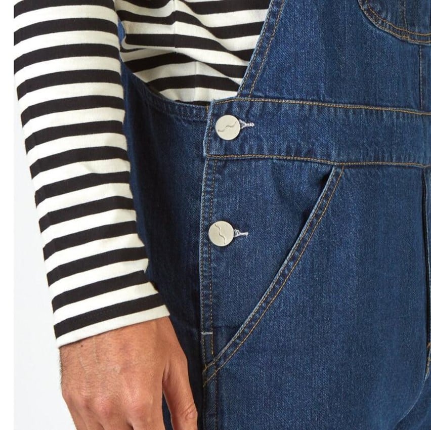 Salopette pantalon en jean brut pour homme 5 Salopette pantalon en jean brut pour homme