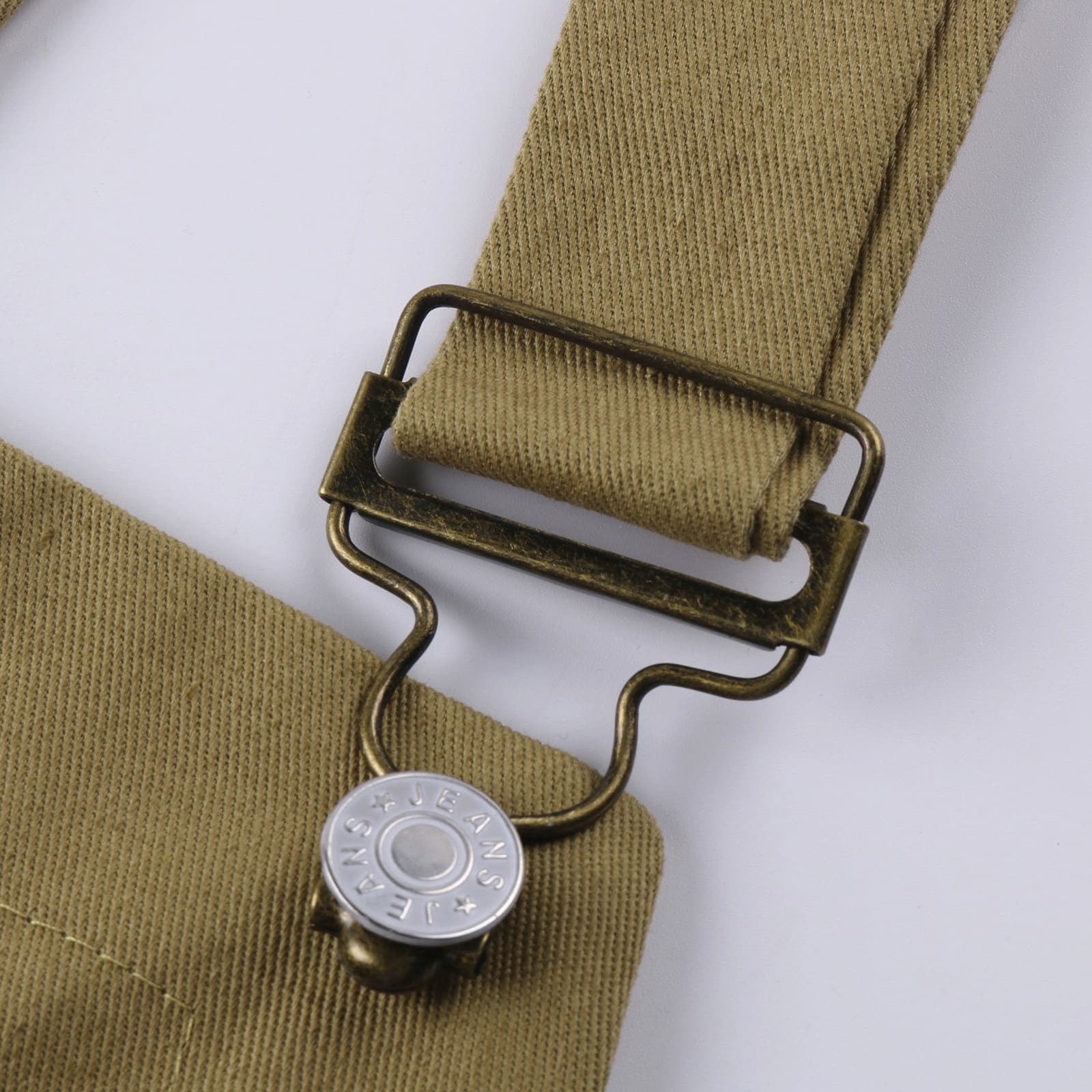 Salopette pantalon large en toile pour homme