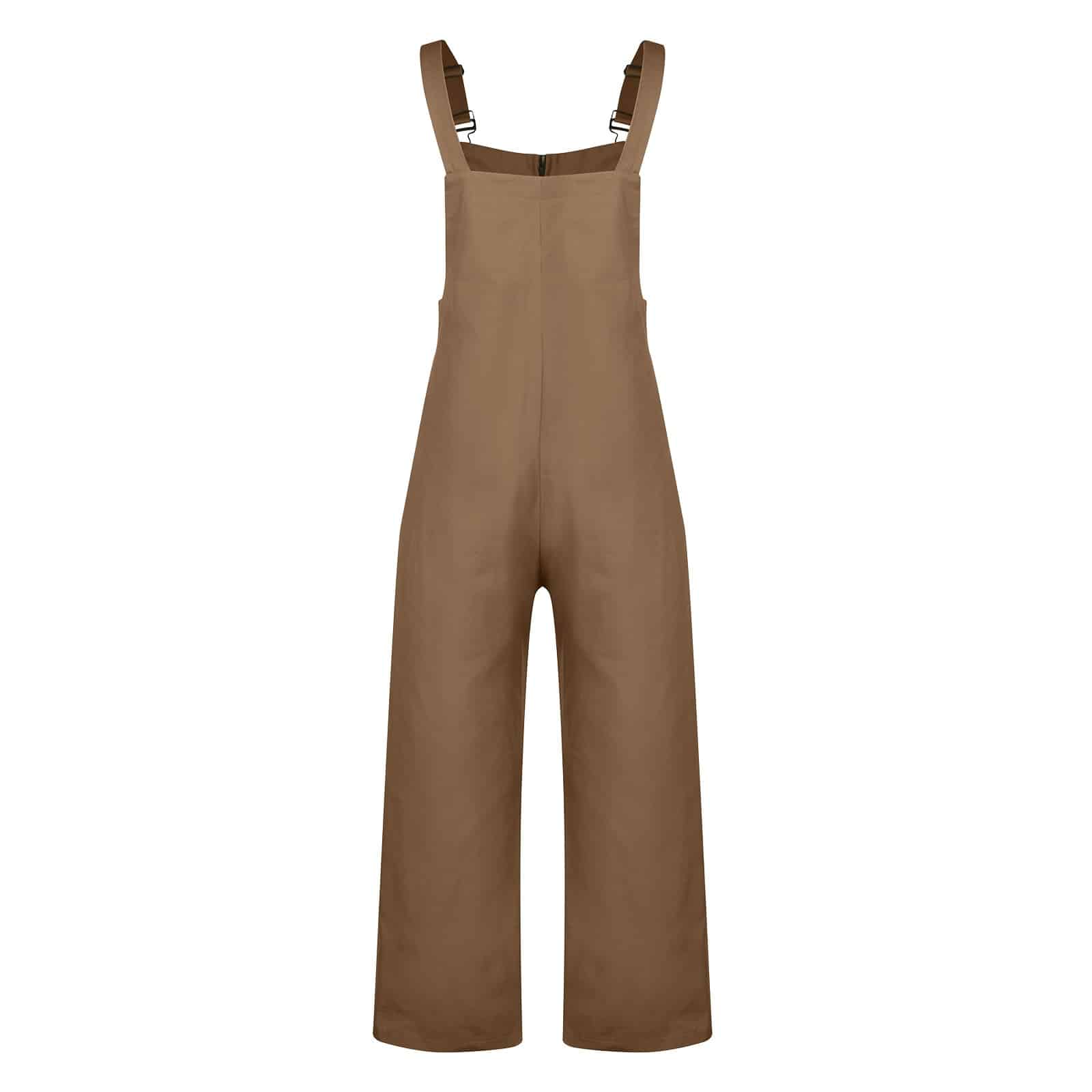 Salopette pantalon large en toile pour homme 7 Salopette pantalon large en toile pour homme