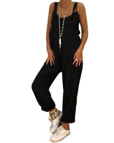 Salopette pantalon décontractée femme