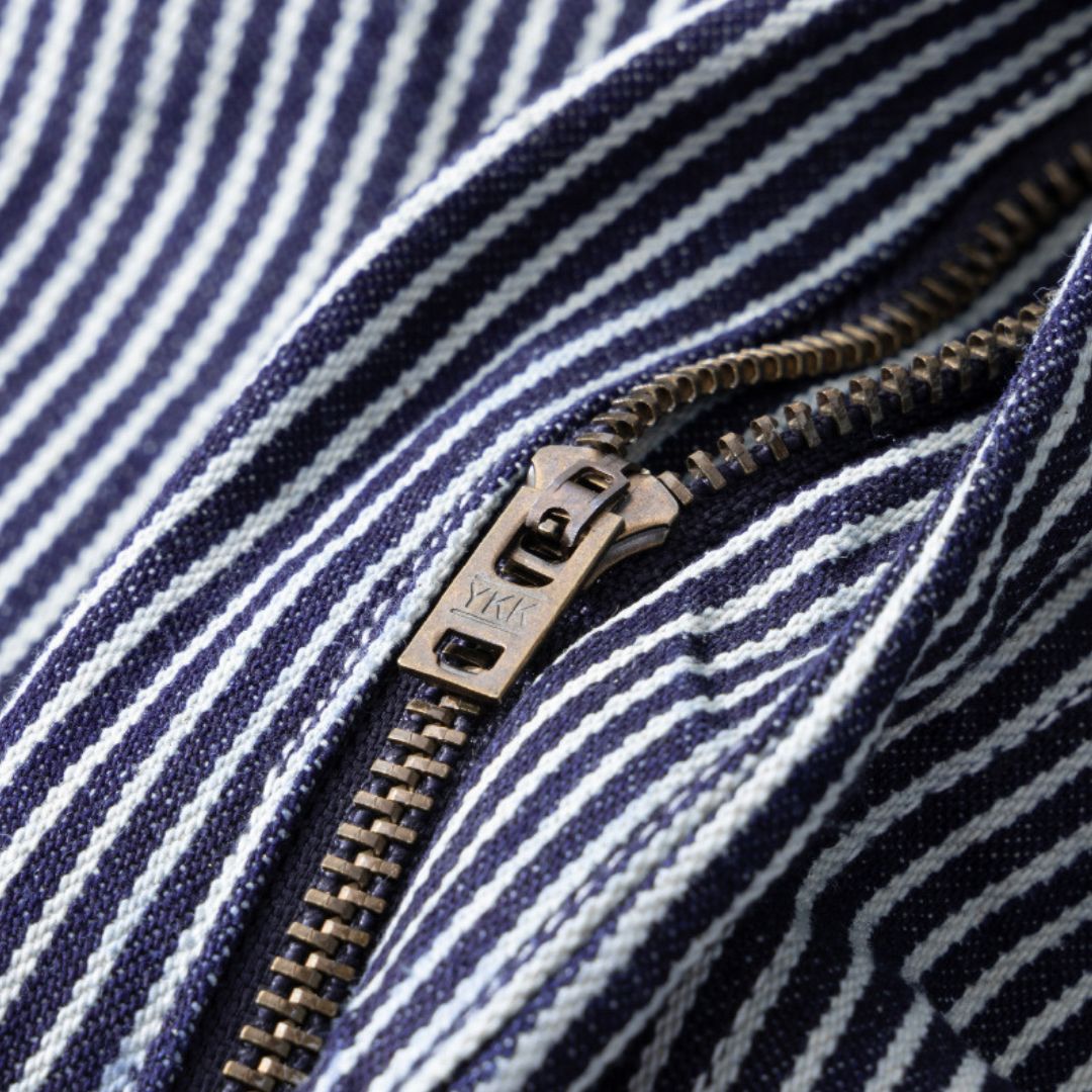 Salopette homme rayée style vintage